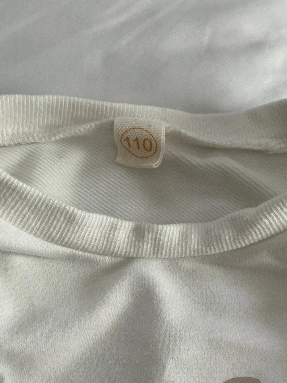 Little Turkey Cream Graphic Sweatshirt with Brown Ribbed Pants